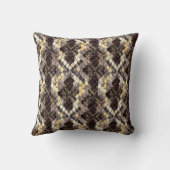 ヘビの皮,ニシキヘビ,アナコンダ,皮膚,爬虫類 クッション (裏面)