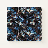 ヘビの皮 ノートブック (裏面)