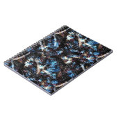 ヘビの皮 ノートブック (左側)