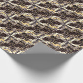 ヘビの皮，パイソン，アナコンダ，皮，爬虫類， ラッピングペーパー (角)