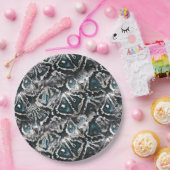 ヘビの皮 ペーパープレート (パーティー)