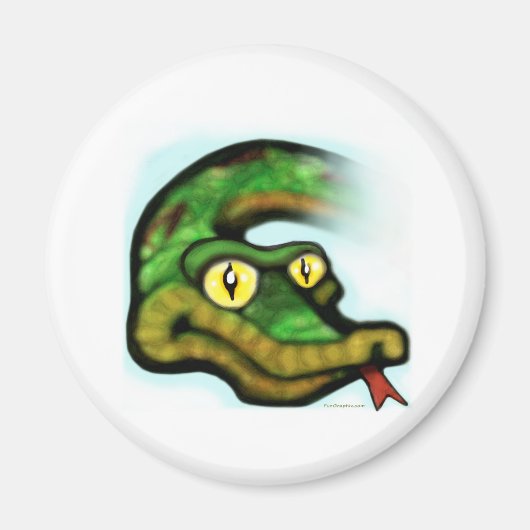 ヘビの目 マグネット (正面)