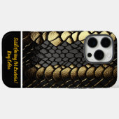 ヘビの肌の複雑な模様 Case-Mate iPhoneケース (裏面 (横))