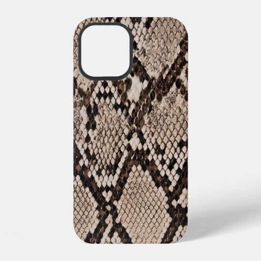 ヘビの肌:テクスチャ背景。 iPhoneケース (裏面)