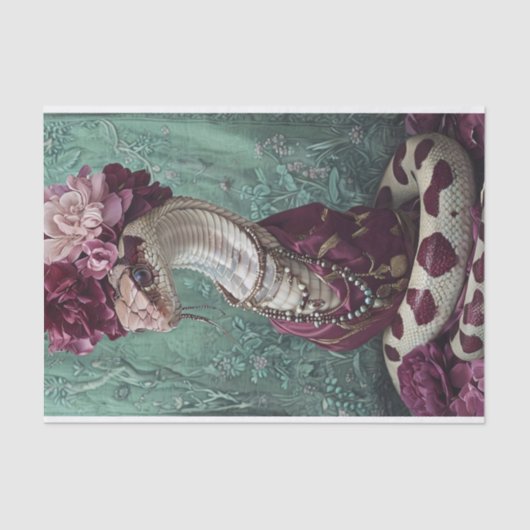 ヘビの花 薄葉紙 (正面)