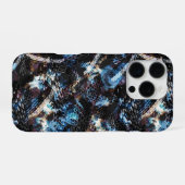 ヘビの革 iPhoneケース (裏面横)