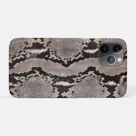 ヘビの革 iPhone Case-Mate iPhoneケース (裏面(横))