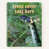 ヘビの頭 ノートブック (正面)