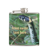 ヘビの頭 フラスク (正面)