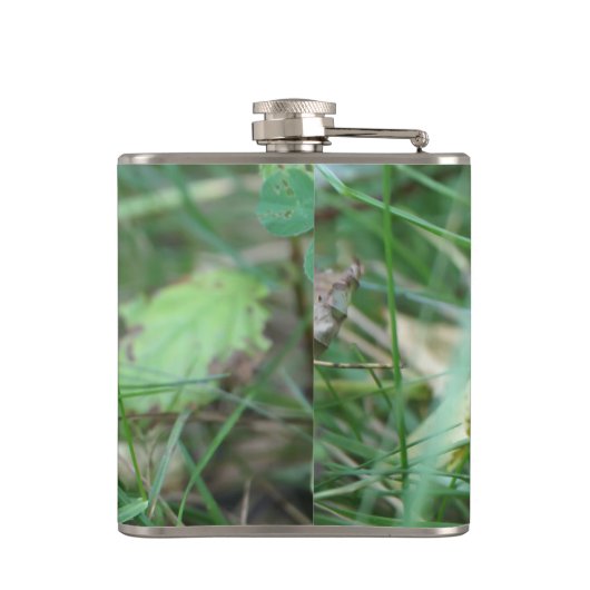 ヘビの頭 フラスク (裏面)