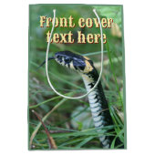 ヘビの頭 ミディアムペーパーバッグ (正面)