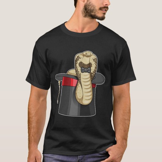 ヘビの魔法使いの筒 Tシャツ (正面)
