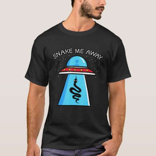 ヘビエイリアンUfo宇宙爬虫類植物学者 Tシャツ (正面)