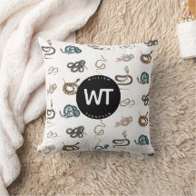 ヘビカラフル爬虫類動物模様モノグラム