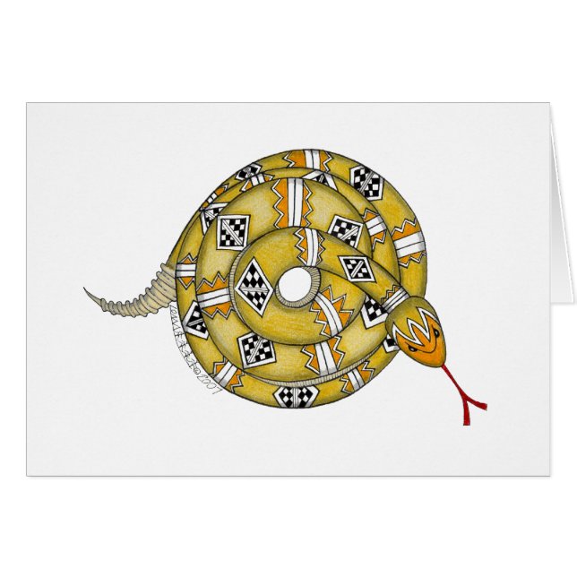 ヘビカード (正面横)