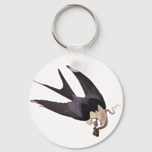 ヘビタカとヘビヴィンテージAudubon キーホルダー