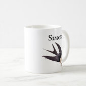 ヘビタカとヘビヴィンテージAudubon コーヒーマグカップ (正面右)