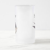 ヘビタカとヘビヴィンテージAudubon フロストグラスビールジョッキ (中央)