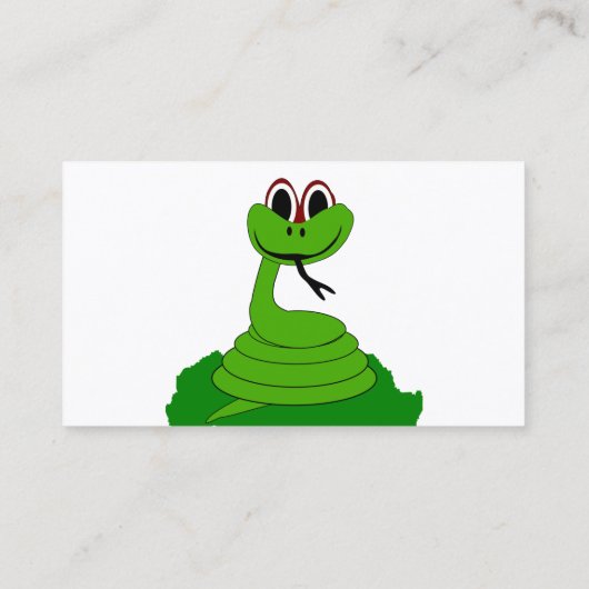 ヘビデザイン 名刺 (裏面)