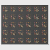 ヘビハンター爬虫類収集家動物教育 ラッピングペーパー (フラット)