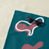 ヘビプリント ビーチタオル (インサイチュ)