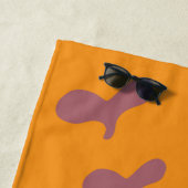 ヘビプリント ビーチタオル (インサイチュ)