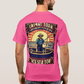 ヘビーお気に入りのウェイトのコットンTシャツ Tシャツ (裏面)