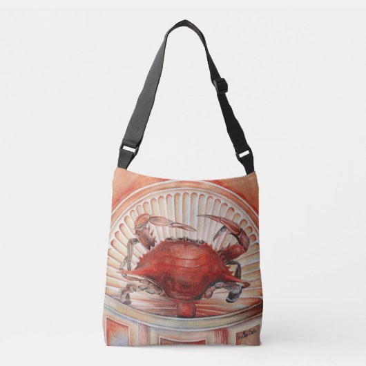 ヘビーウェイトの世界チャンピオン、スパイク クロスボディバッグ (正面)