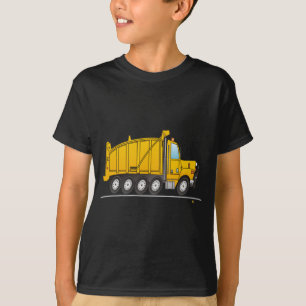 ヘビーデューティダンプトラックイエロー Tシャツ