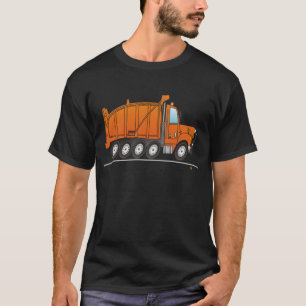 ヘビーデューティダンプトラックオレンジ Tシャツ