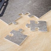 ヘビーデューティビッグリグイエローセミトウトラック ジグソーパズル (側面)