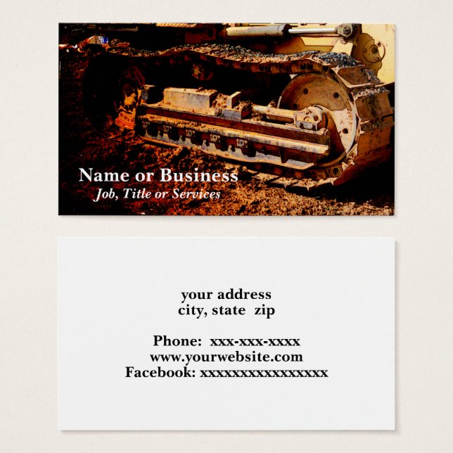 ヘビーデューティ建築機器 (正面&裏面)