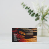 ヘビーデューティ建築機器 名刺 (スタンド正面)