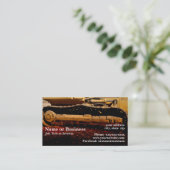 ヘビーデューティ建築機器 名刺 (スタンド正面)