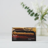 ヘビーデューティ建築機器 名刺 (スタンド正面)