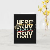 ヘビーフィッおもしろいク魚釣り カード (黄色い花)