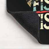 ヘビーフィッおもしろいク魚釣り マウスパッド (コーナー)