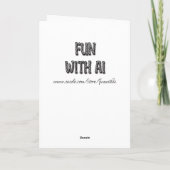 ヘビーフェスティーレトロアポップ・アートのート漫画ショッピングガール カード (裏面)