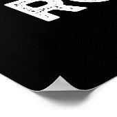 ヘビーペタルロッカーフおもしろいァープンダークBG ポスター (角)