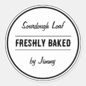 ヘビーホワイト |新し焼いたい ラウンドシール (正面)