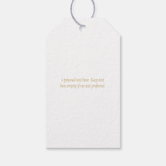 ヘビーホワイト |水彩フローラありがとうござ結婚う ギフトタグ (裏面)