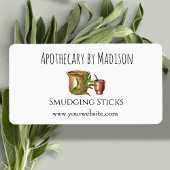 ヘビーホワイト | Sage Smudgeスティック製品ラベル ラベル
