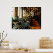 ヘビーマシンショップ ポスター (キッチン)