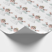 ヘビーミュージックを愛する天使 ラッピングペーパー (角)