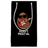 ヘビーミートアル肉おもしろいステーキプンダークBG スモールペーパーバッグ (正面)