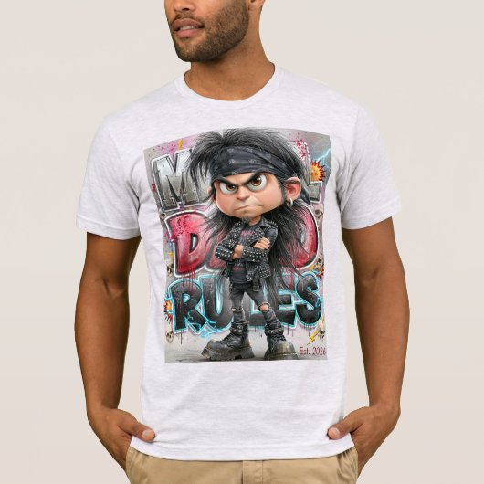 ヘビーメタルおやじルールズ Tシャツ (正面)