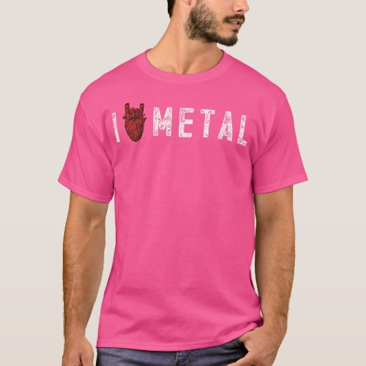 ヘビーメタルが大好き Tシャツ (正面)
