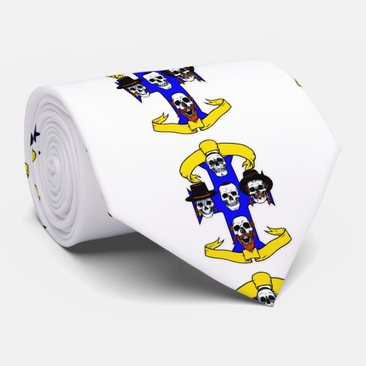 ヘビーメタルのハヌカー相互信仰クロスのラビ ネクタイ (ロール)