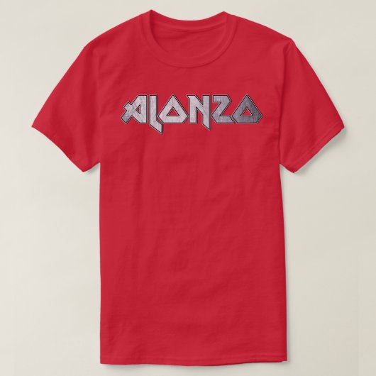 ヘビーメタルアロンゾ Tシャツ (デザイン正面)