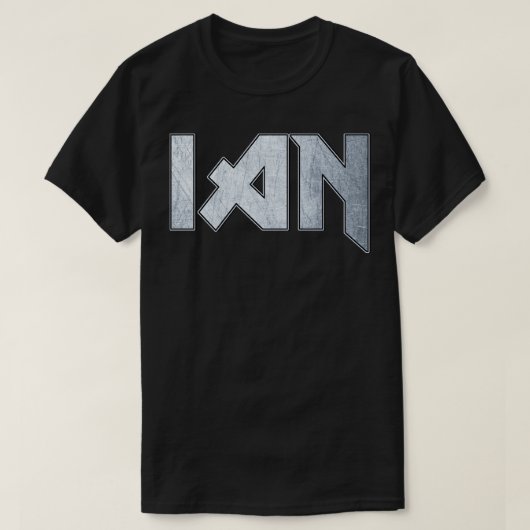 ヘビーメタルイアン Tシャツ (デザイン正面)